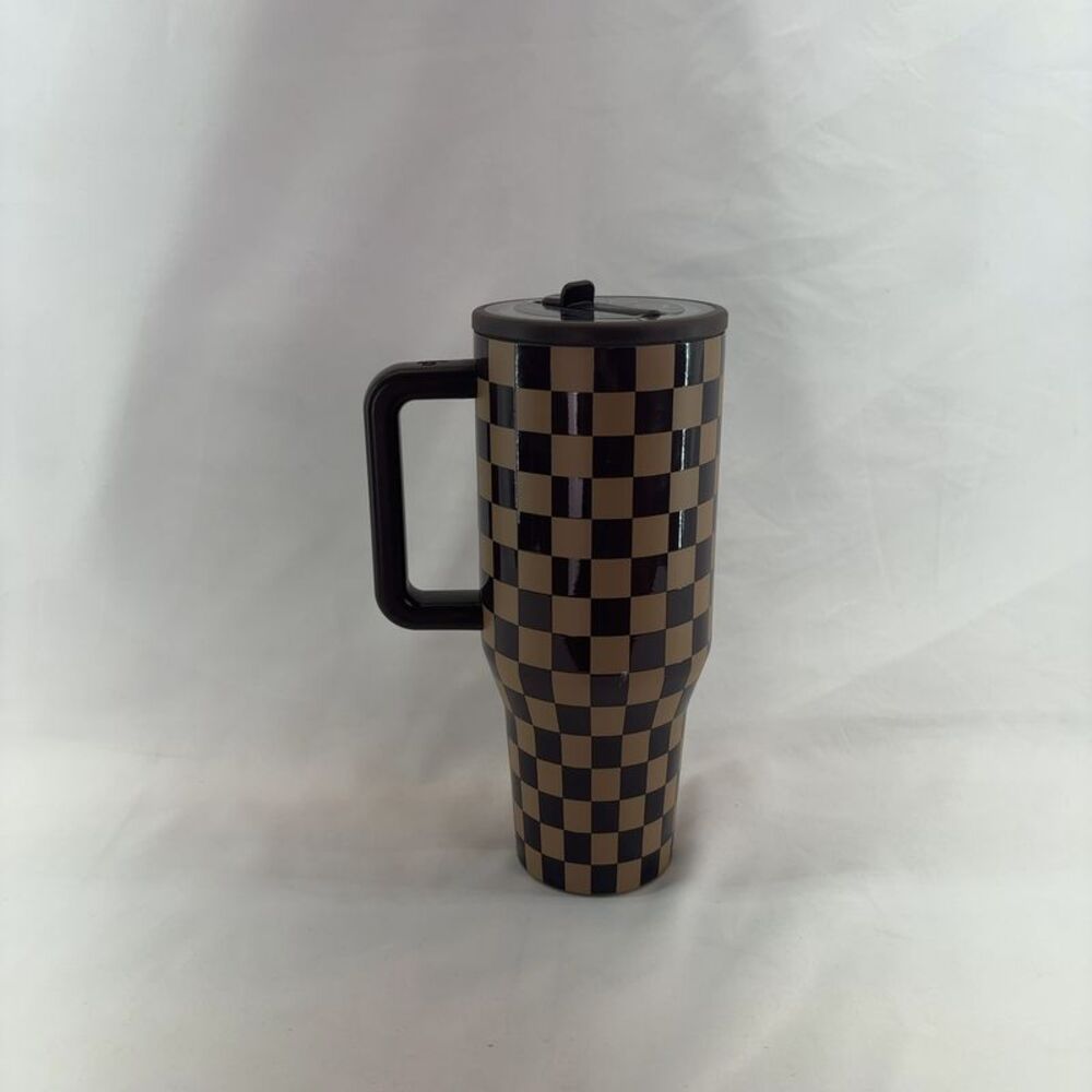 HydroJug Checkered Travel Tumbler
